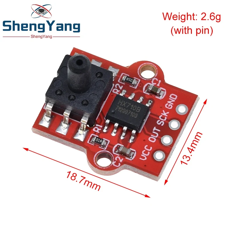 Цифровой барометрический модуль давления воздуха постоянного тока 3 В 5 0-40 кПа