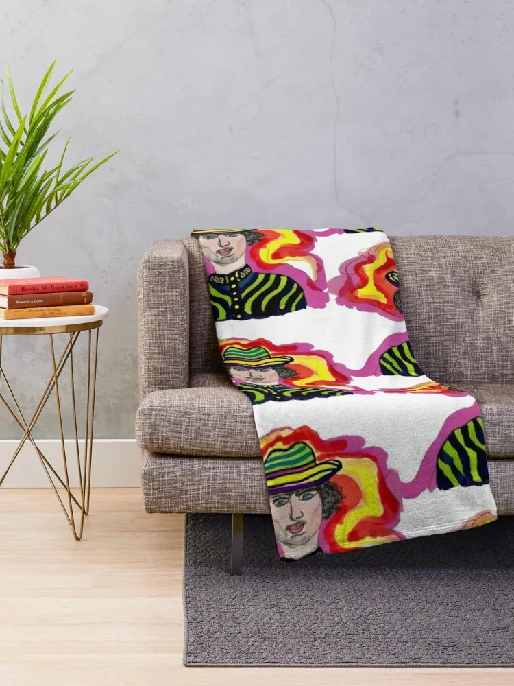 Декоративное одеяло Mr Marcel Goes To Mardi Gras очень большое для дивана