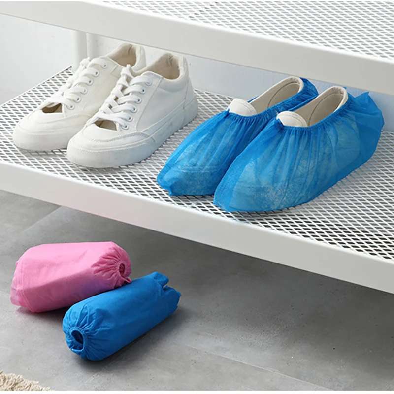 

Disposable Shoe Cover Household Thick Non-Woven Shoe Cover Anti-Wear Breathable Dust-Proof And Slip-Resistant Foot Cover