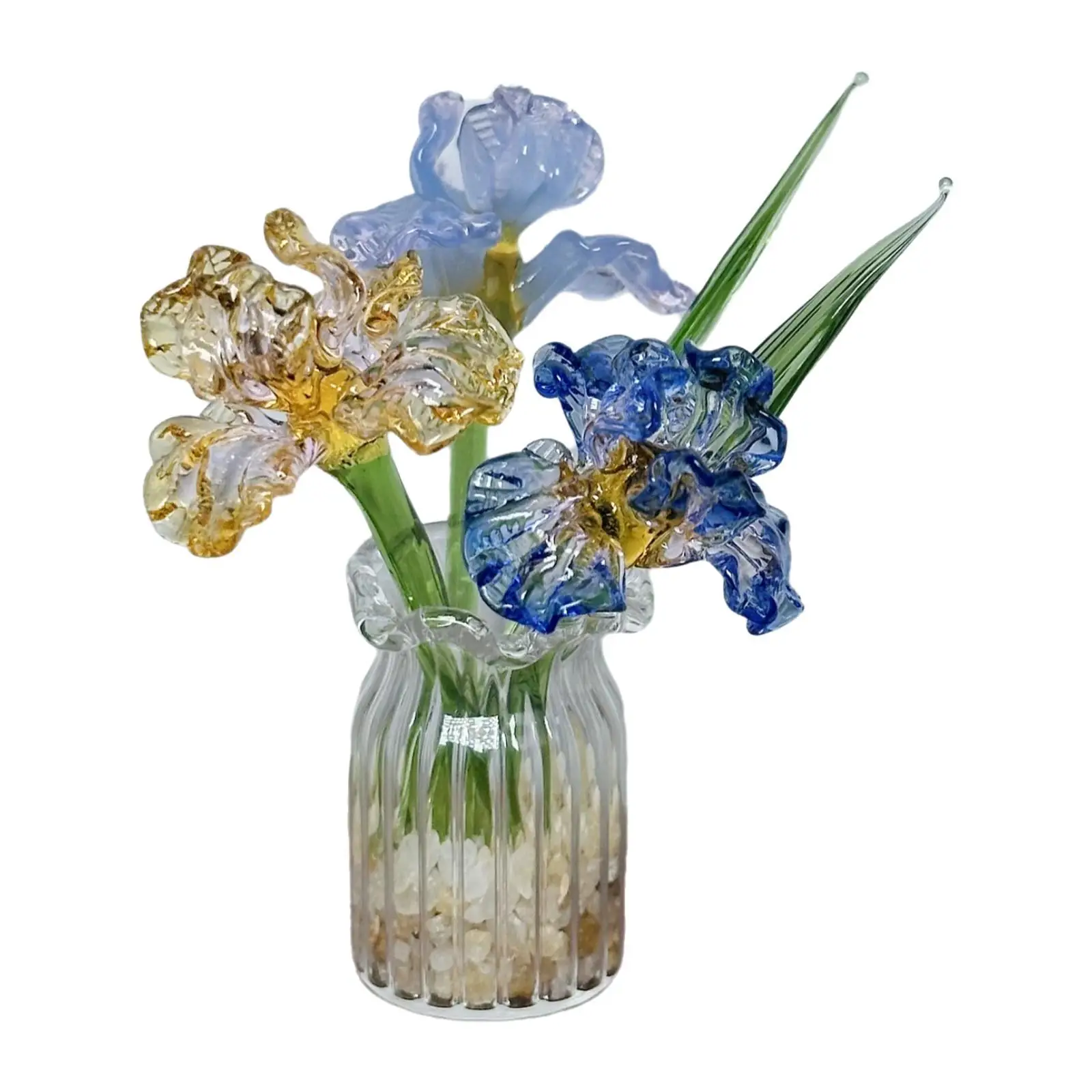 

Фигурки стеклянных цветов MagiDeal