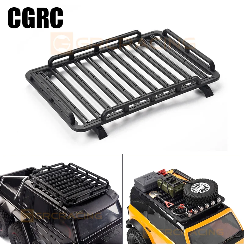 

Simulation Retrofit Multifunctional Roof Loading Platform Luggage Rack for 1/10 RC Crawler Car Traxxas TRX4 TRX6 G63 Diy Parts