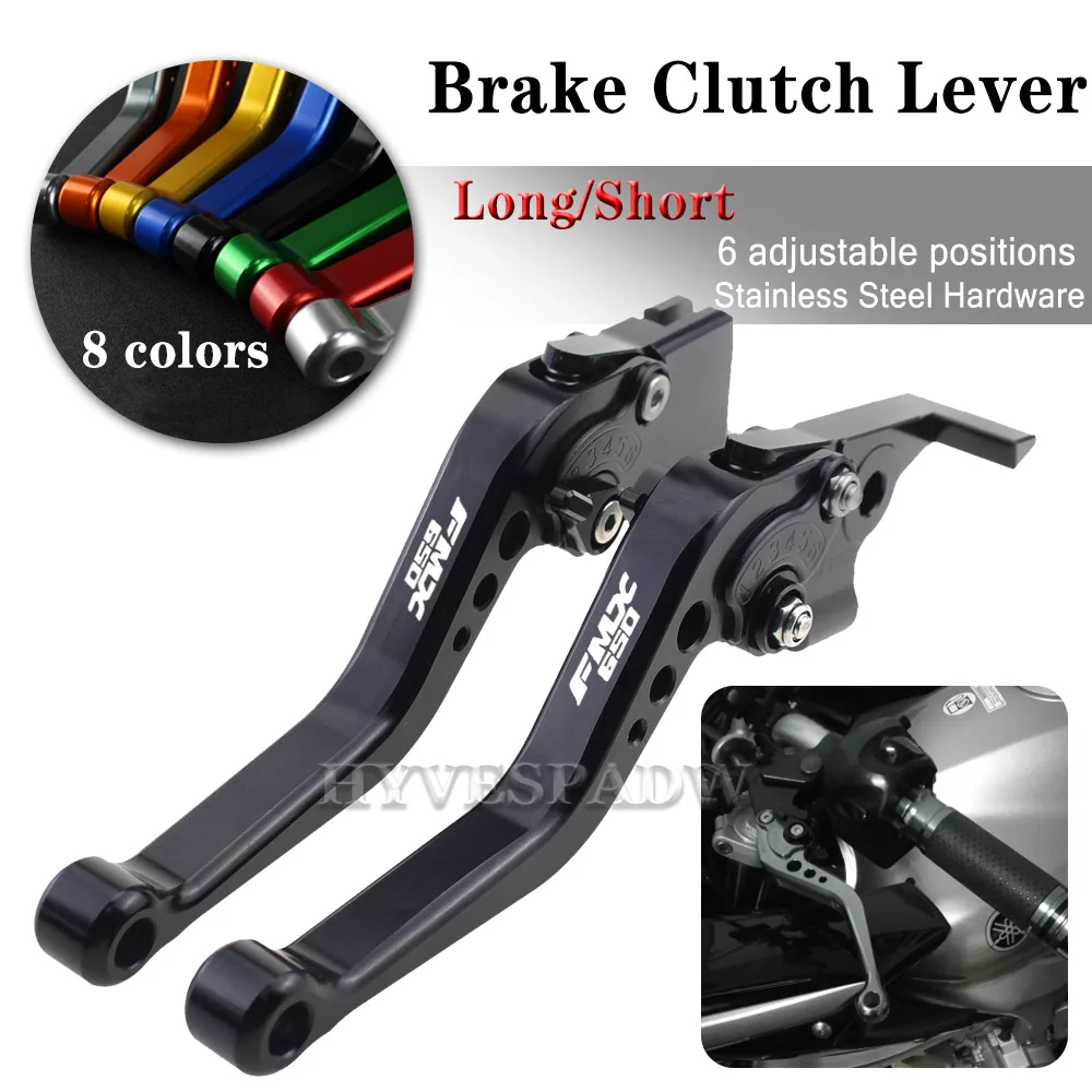 

For Honda FMX 650 05-06 Dominator NX 650 88-96 XL600 LMF 85-86 XRV750 Motorcycle Adjustable Handles Short Brake Clutch Levers