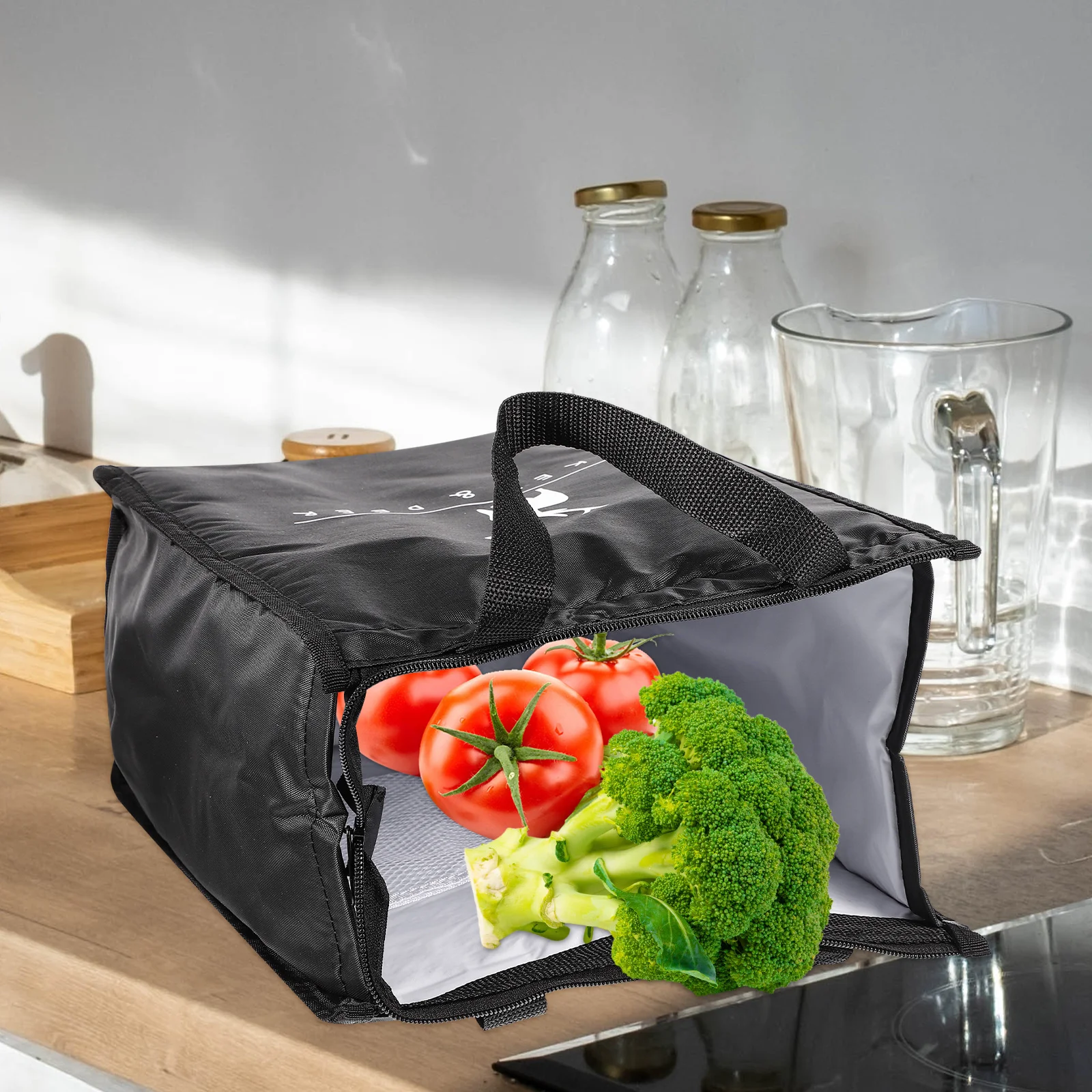 Outdoor Insulation Lunch Bag Reusable Bag Lunch Tote Bag for School Office