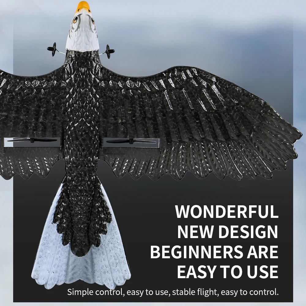 Радиоуправляемый самолет с Ястребом 2CH 2 4G EPP пульт дистанционного управления