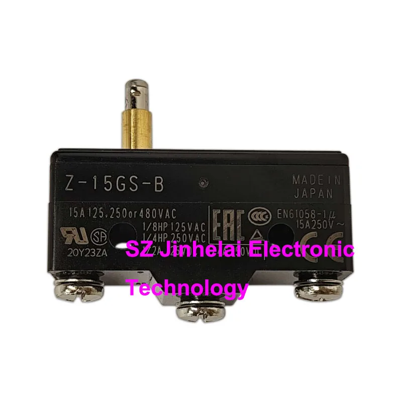 Фото 2 шт. новый и оригинальный микропереключатель OMRON Z-15GS-B Z-15ESR 15A 250 В, сделано в Японии №1