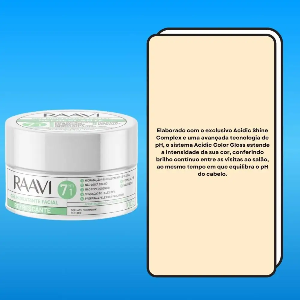 Увлажняющий Гель Для лица Raavi освежающий 100 г