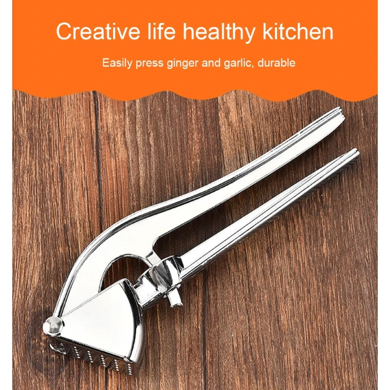 

Imitating Stainless Steel Multifunction Garlic Press Crusher Kitchen Cooking Ginger Squeezer Masher Handheld Ginger Mincer Tools