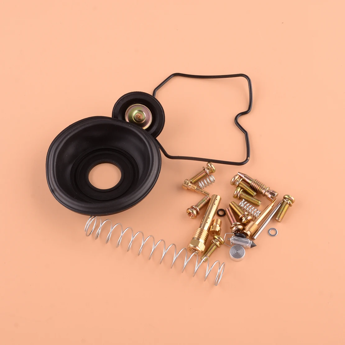 

Motorcycle Carburetor Diaphragm Repair Kit Accessories Fit For Kawasaki Voyager XII ZG1200 1986-1998 1999 2000 2001 2002 2003