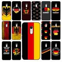 maiyaca germany flag phone case for redmi 5 6 7 8 9 a 5plus k20 4x 6 cover