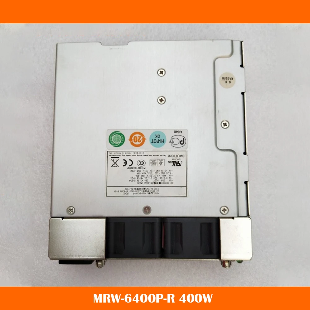 Server Power Supply For Zippy MRW-6400P-R 400W Fully Tested