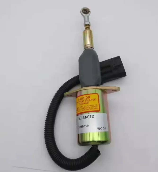 Стоп-электромагнитный клапан R335-7 R300 R320LC-7 6C 24В 3939019 SA-4889-24 SA-5006-24 3964622 3939018 SA-4889-12