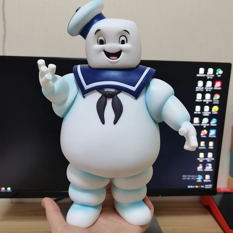 

26CM Ghostbusters StayPuft Marshmallow Man Figure Staute Toys Gift