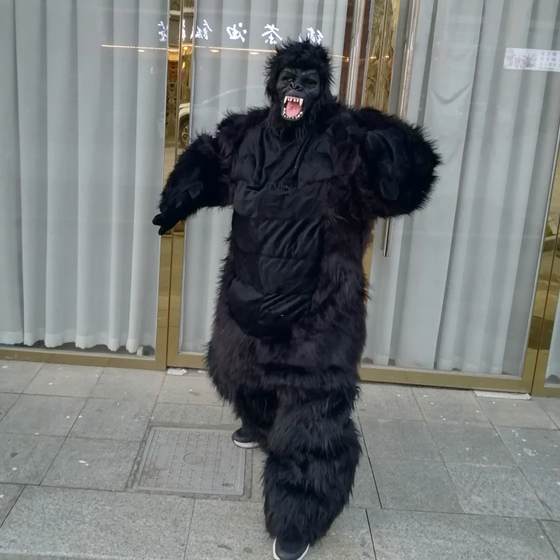 Новинка 2024 талисман для взрослых в виде гориллы костюмы косплея костюм-талисман