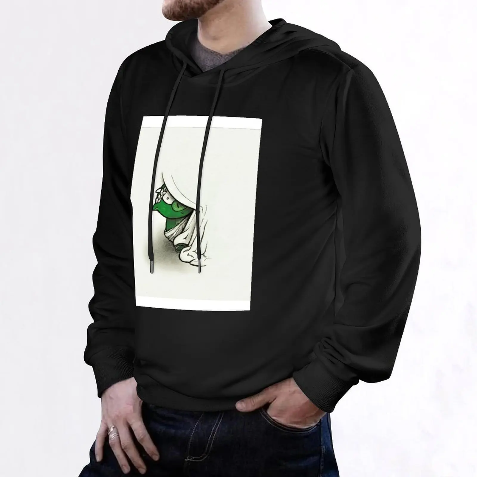 Пуловер с капюшоном Emperor Smol футболки рисунком мужская корейская одежда для