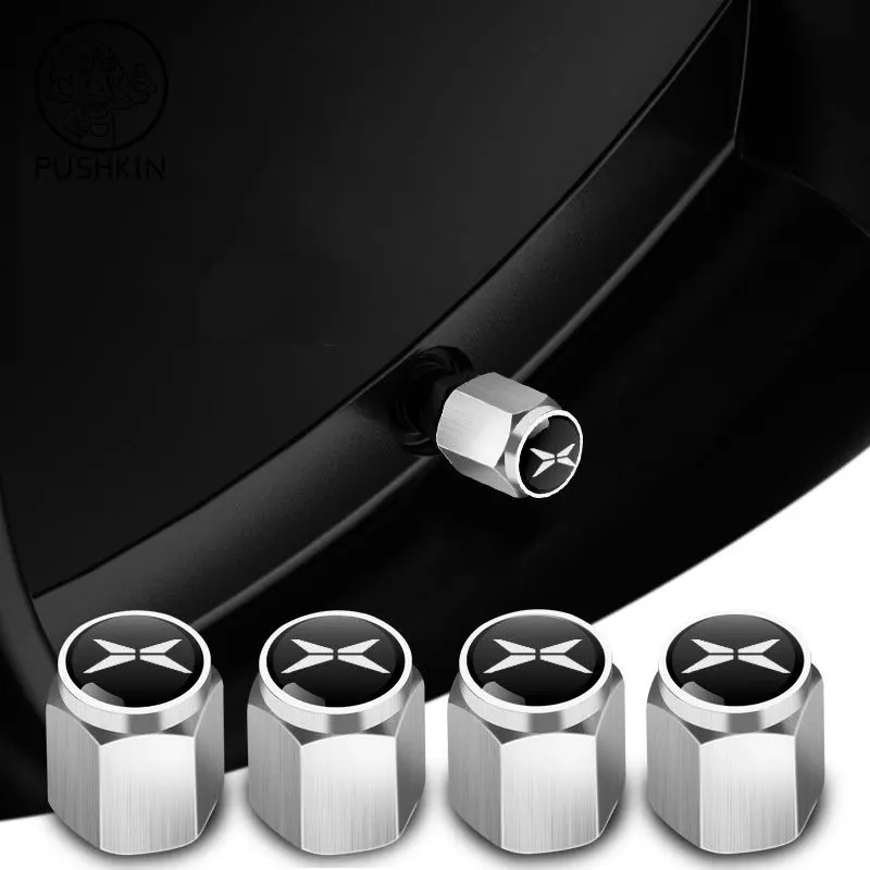 Колпачки клапанов автомобильных шин из алюминиевого сплава для Xpeng Xiaopeng P5 P7 G3 G6 G9