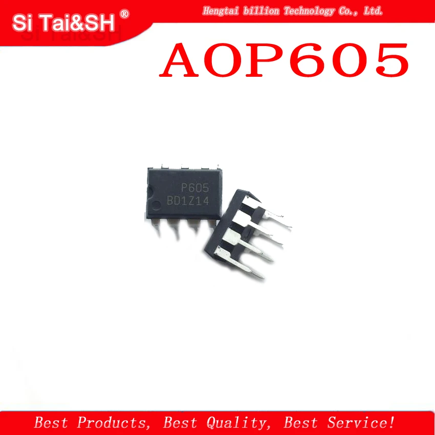 10 шт. AOP605 P605 DIP8 новая ЖК силовая трубка ic 10 шт. AOP605 P605 DIP8 новая ЖК силовая трубка ic