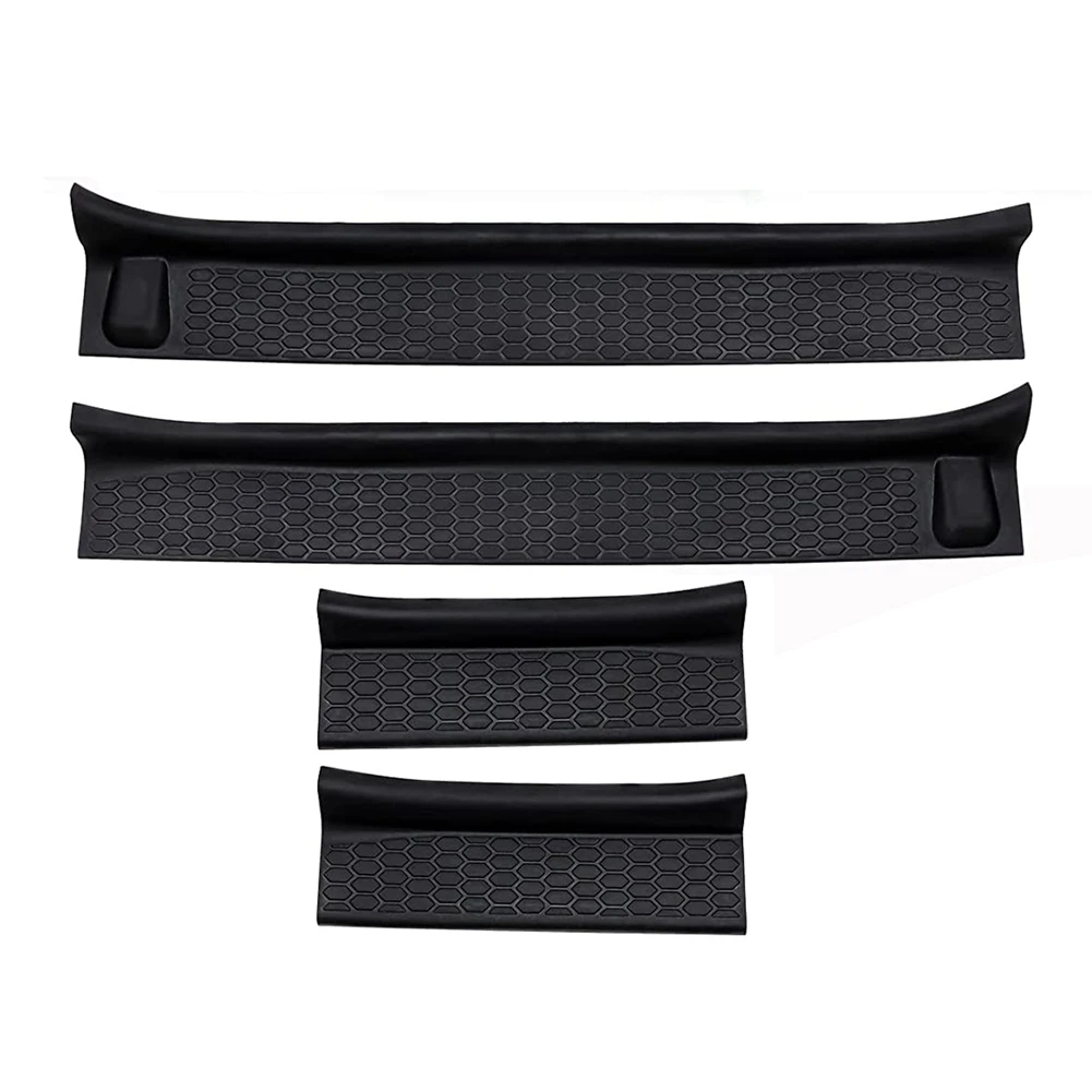 

Door Sill Guards Door Sill Entry Guard for 2018-2022 Jeep- Wrangler JL & 2020-2022 Jeep- Gladiator JT Accessories ,Black