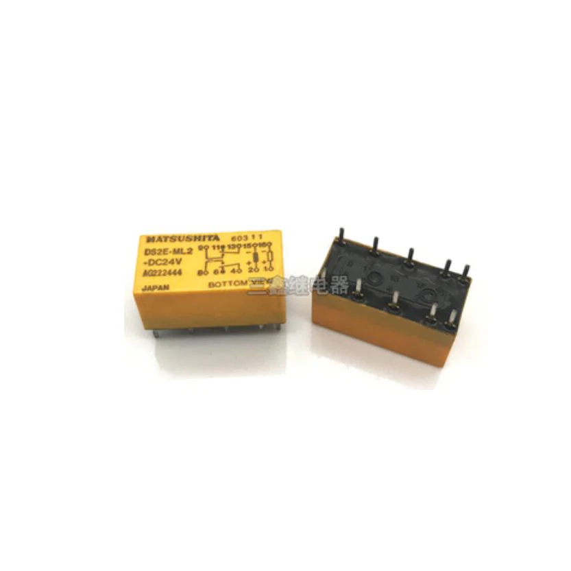 Реле DS2E-ML2-DC24V DS2E ML2-DC24V DC24V DS2E-ML2 24VDC DIP10