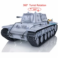 heng long 116 snow 7 0 plastic soviet kv 1 rc tank 3878 360%c2%b0 turret rotation barrel shooting army toucan controlled toys