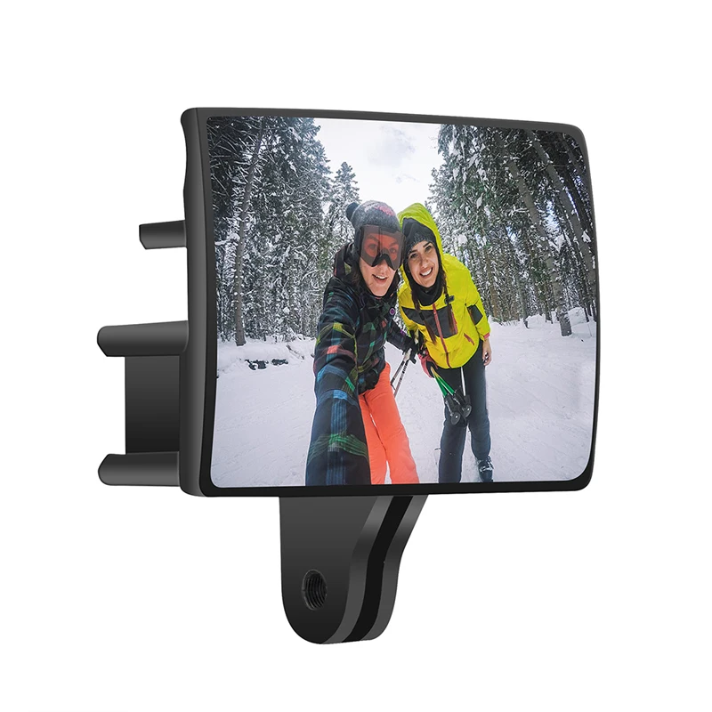 

Motion camera selfie mirror mounts gopro5\6\7\8 skiing skating vlog Farewell to blind shooting flip mirrors frames osmo-action