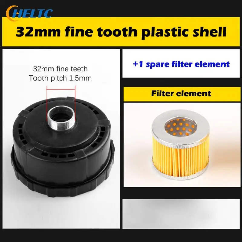 Parts Plastic Air Compressor Intake Filter Noise Muffler Silencer  Air Tool
