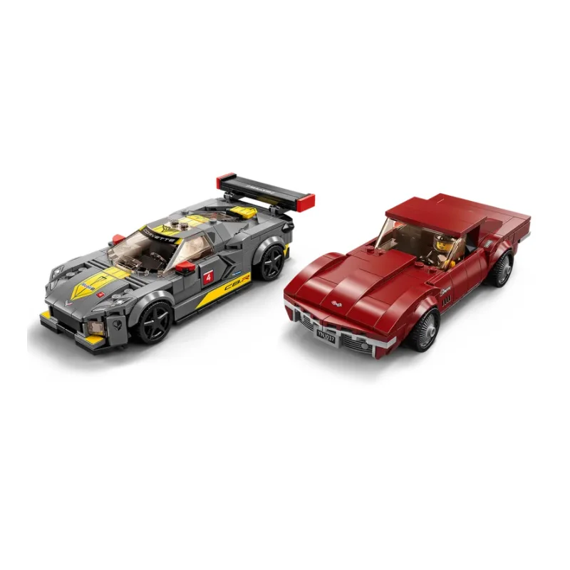 [100% оригинал] LEGO®Скоростные чемпионы 76903 Chevrolet Corvette C8.R Гоночная машина и 1968 (512 шт.) |