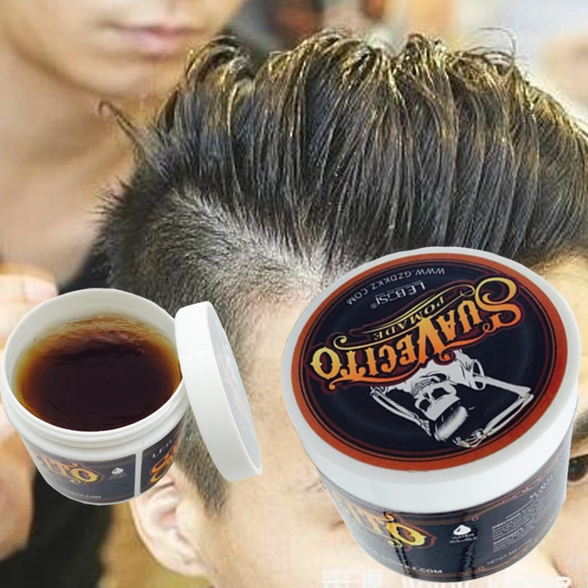 

Strong Styling Suavecito Pomade Restoring Hair Wax Skeleton Professional Fashion Hair Mud Pomade For Salon Hairstyle Origi