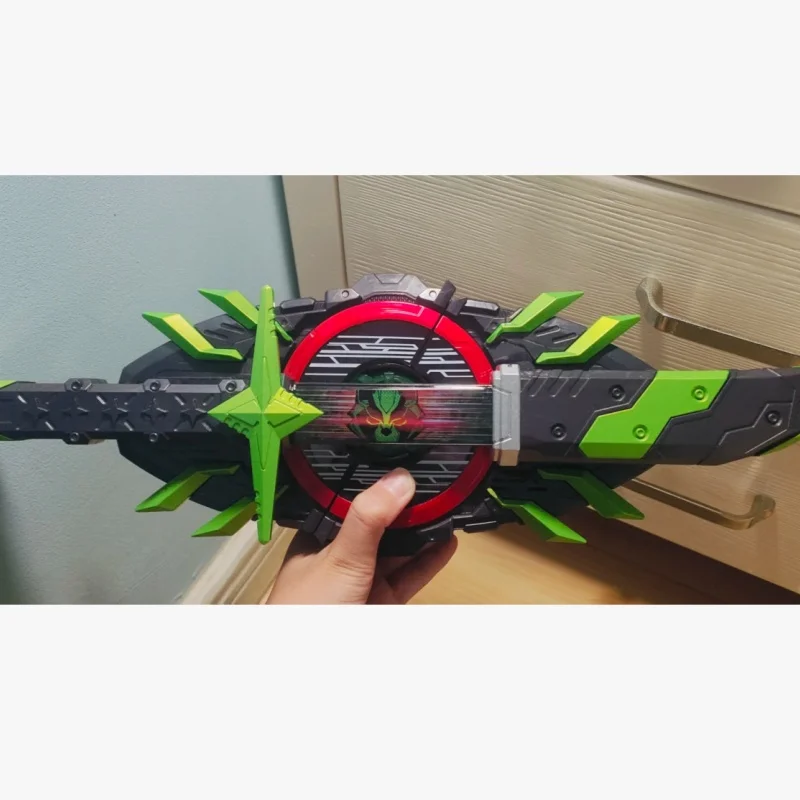 Фото В наличии: Коллекционная игрушка-аксессуар Bandai Premium DX Kamen Rider Tycoon Bujin Sword Buckle Shogun Form Geats, подарок №5