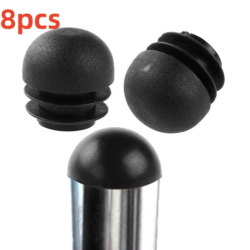 Круглые стальные чехлы для ножек стола и стула упаковка 4/8 шт. искусственная