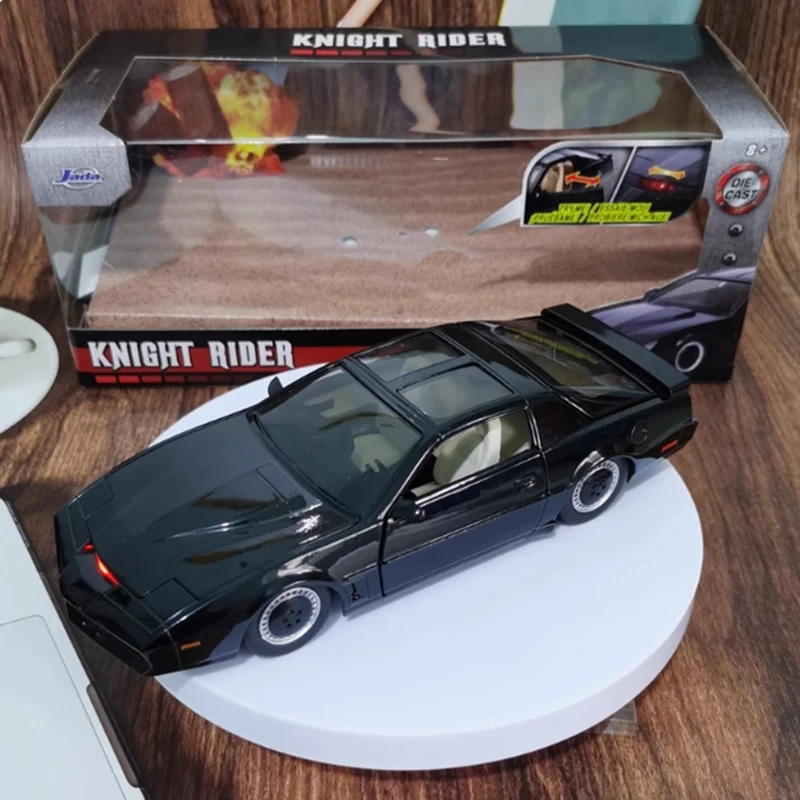 Фото JADA литой под давлением сплав 1/24 Knight Rider KITT/KARR Pontiac Firebird модель спортивного автомобиля для взрослых классическая коллекция статический дисплей игрушки №2