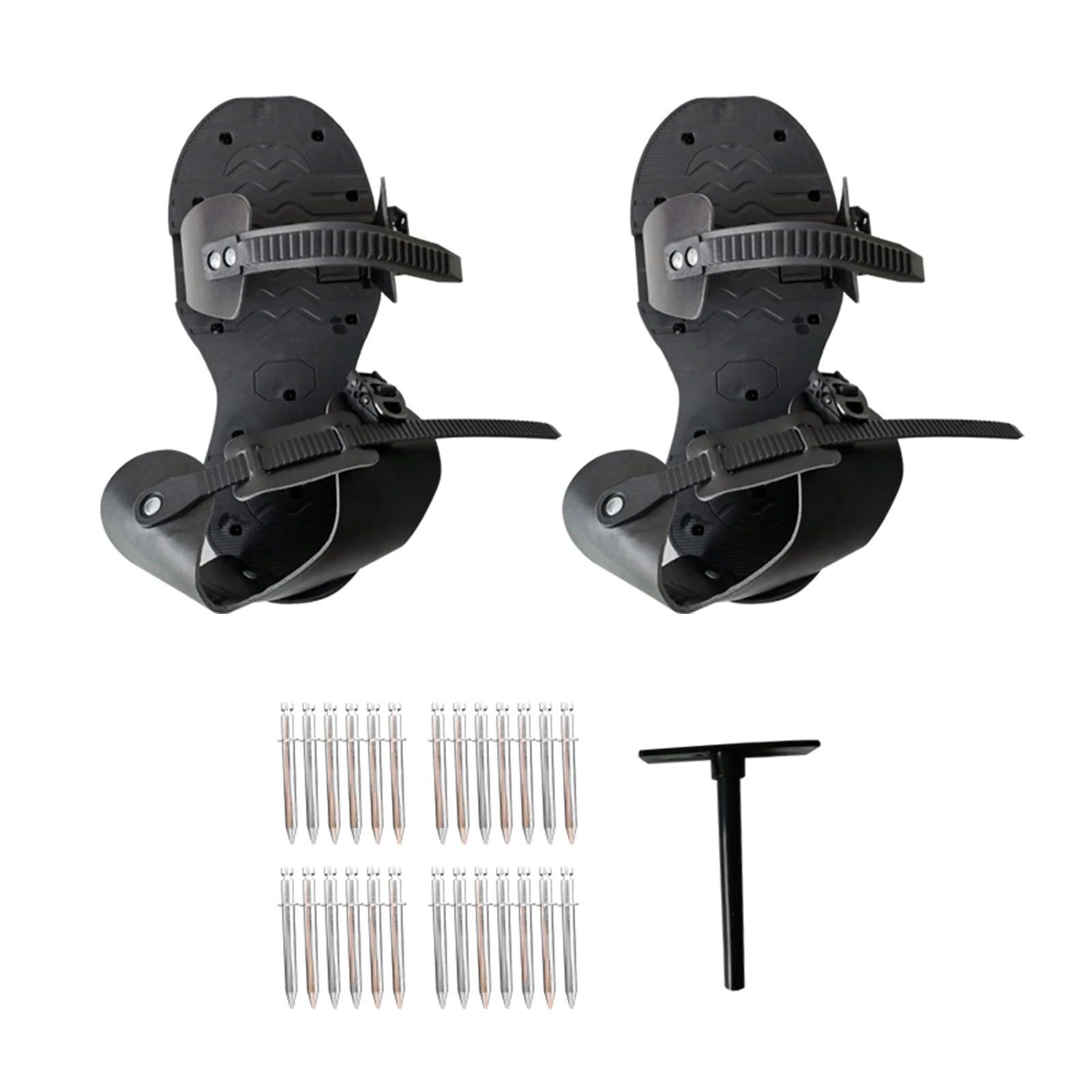 

Lawn Aerator Shoes Yard Aerator Shoes Easy-Assembly Soil Aeration Shoes Yard Aerator Tool For Aerating Patio Garden Grass Lawn