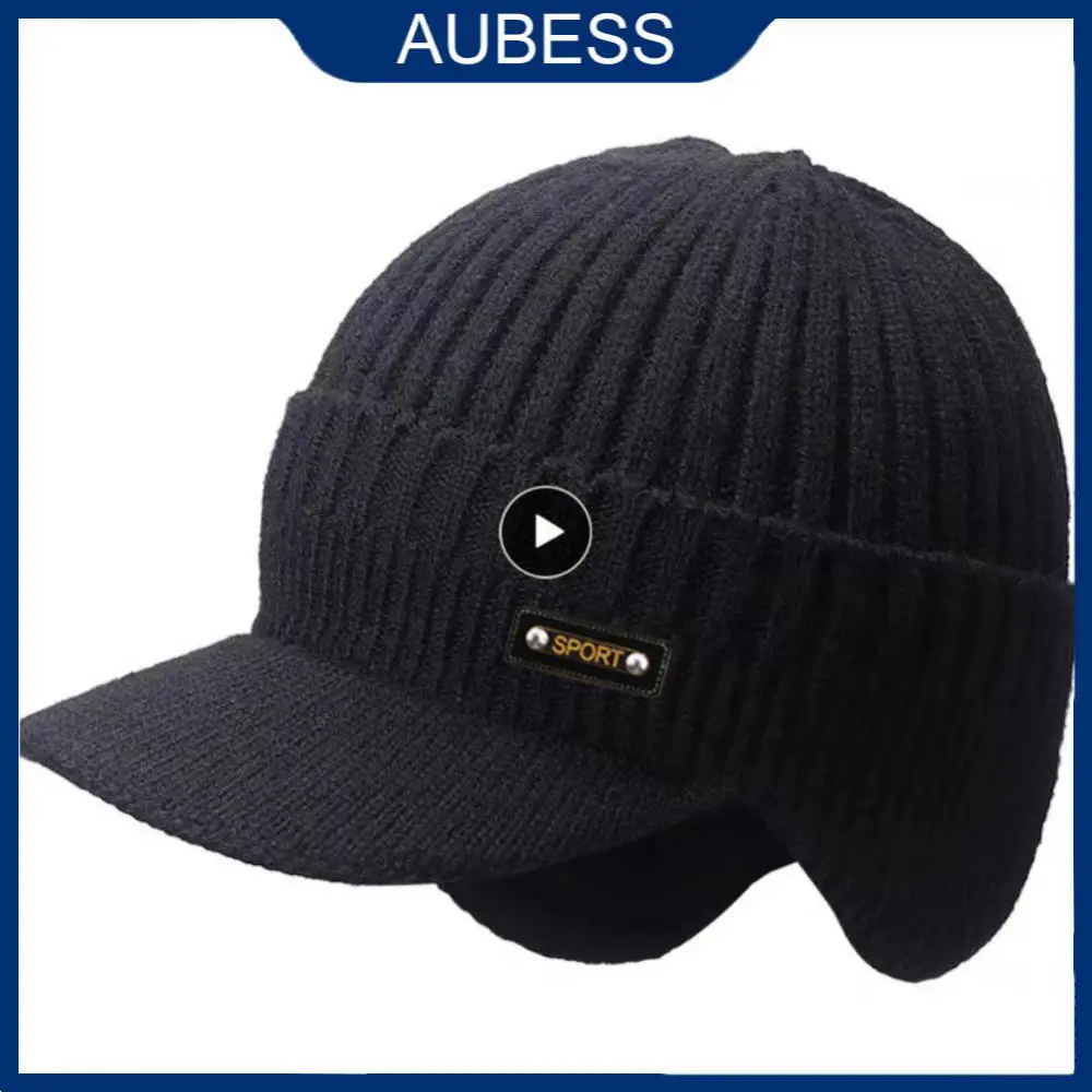 

Soft And Comfortable Knitted Hat Not Easily Deformed Multi Scenario Usage Ear Protection Hat Easy To Carry Butlers Head Warm Hat