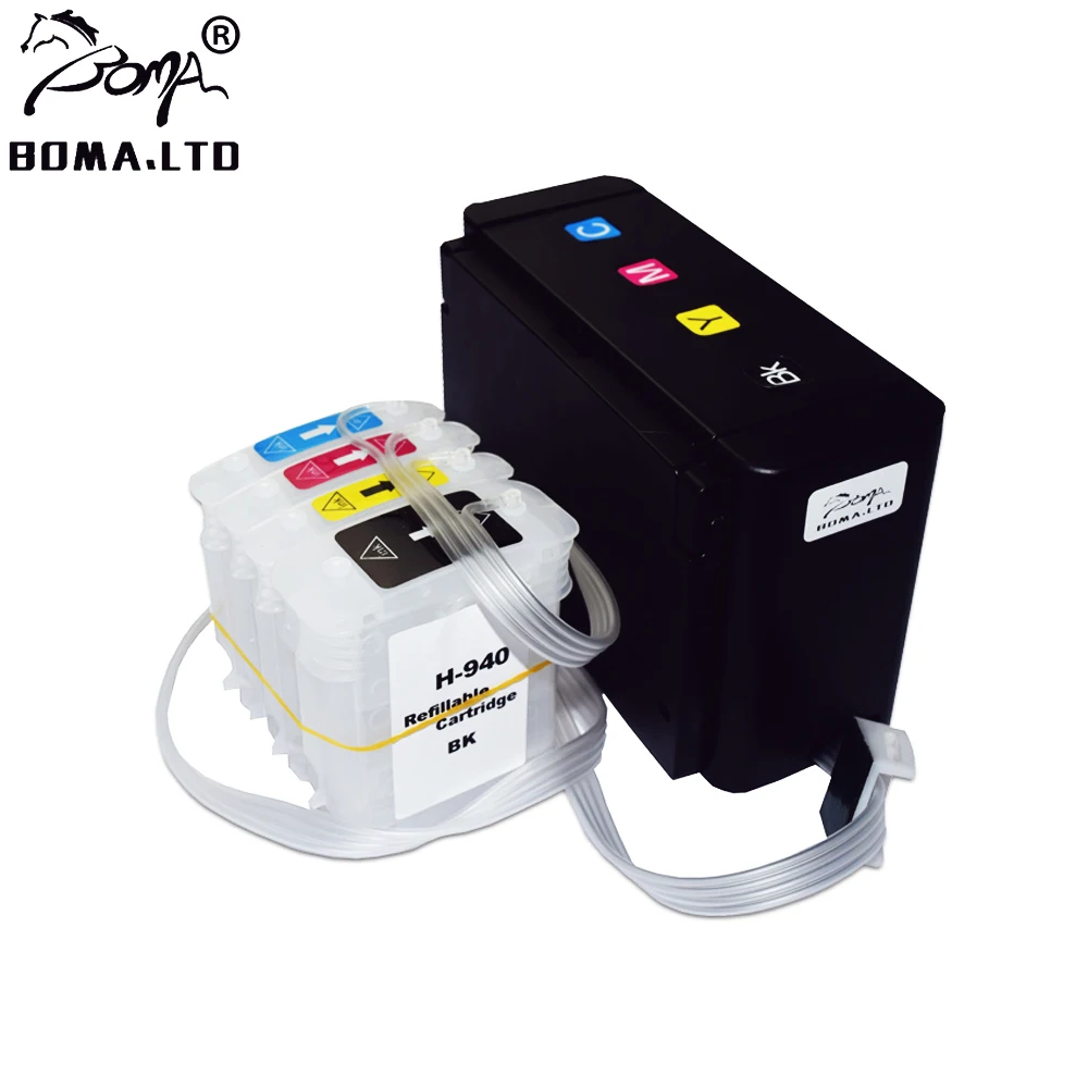 

BOMA.LTD Empty Ciss For HP940 Continuous Ink Supply System For HP 940 CISS Officejet Pro 8500 8000 8500A Printer