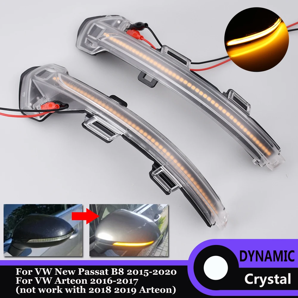 

Динамический Последовательный Светодиодный Указатель Поворота Для VW Golf MK8 VIII GTI R 8 GTD GTE, Указатель В Зеркале, 12В