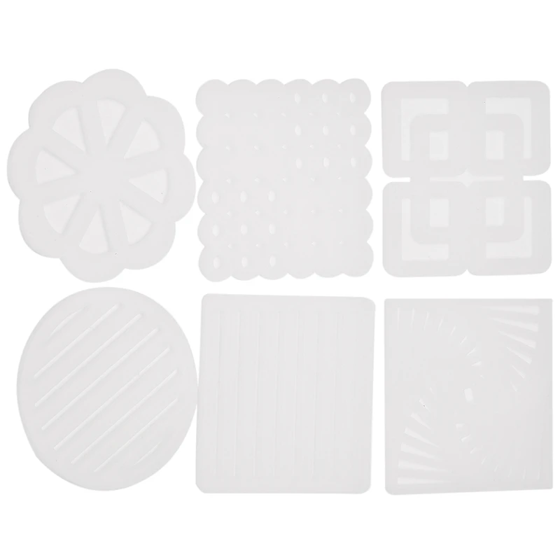 

Irregular Coaster Resin Moulds,Coasters Casting Molds,Silicone Coaster Molds For Making Coasters,Cup Mat,Candle Holder