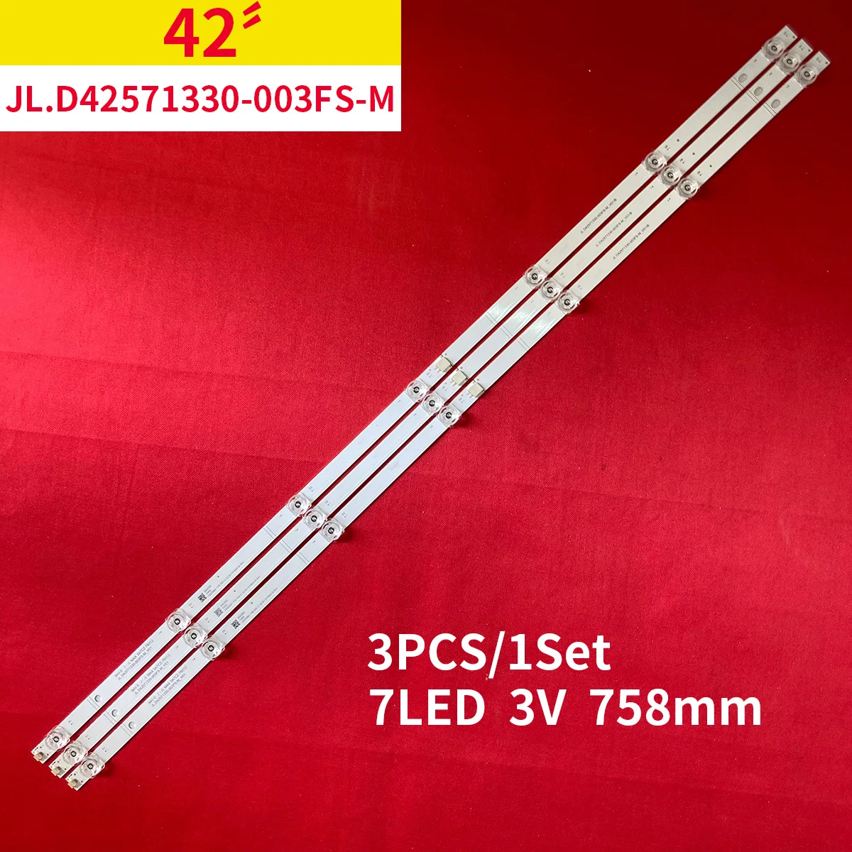 Светодиодная лента подсветки для SVH425A05 43A6101EE H43BE7000 H43B7100 H43B7100UK HL 43J802 HD425V1U51-TOL1 JL.D