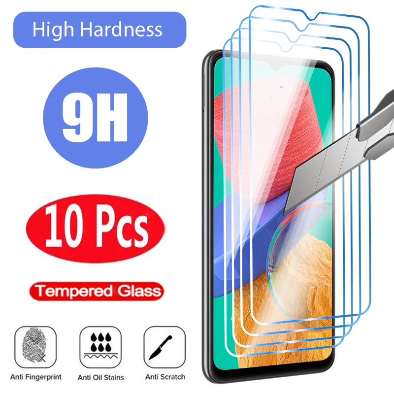 

10Pcs Tempered Glass For OPPO A9 2020 A5 2020 A16 A16S A17 A54S A52 A72 A56S A54 4G A58 Screen Protector Glass