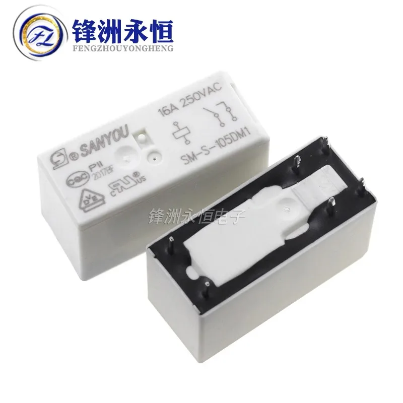 5 шт. 100% новое реле SM S 105DM1 SM-S-112DM1 SM-S- 124DM1 16A 250VAC 6Pin DC5V 12V 24VDC SM-S 112DM1