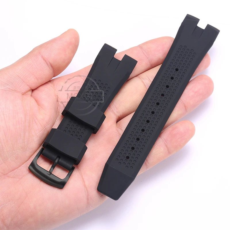 Silicone Rubber Strap Suitable For Citizen AW1475 1476 1477 CA4154 4155 Watch Men's Replacement Band Sports Waterproof Bracelet enlarge
