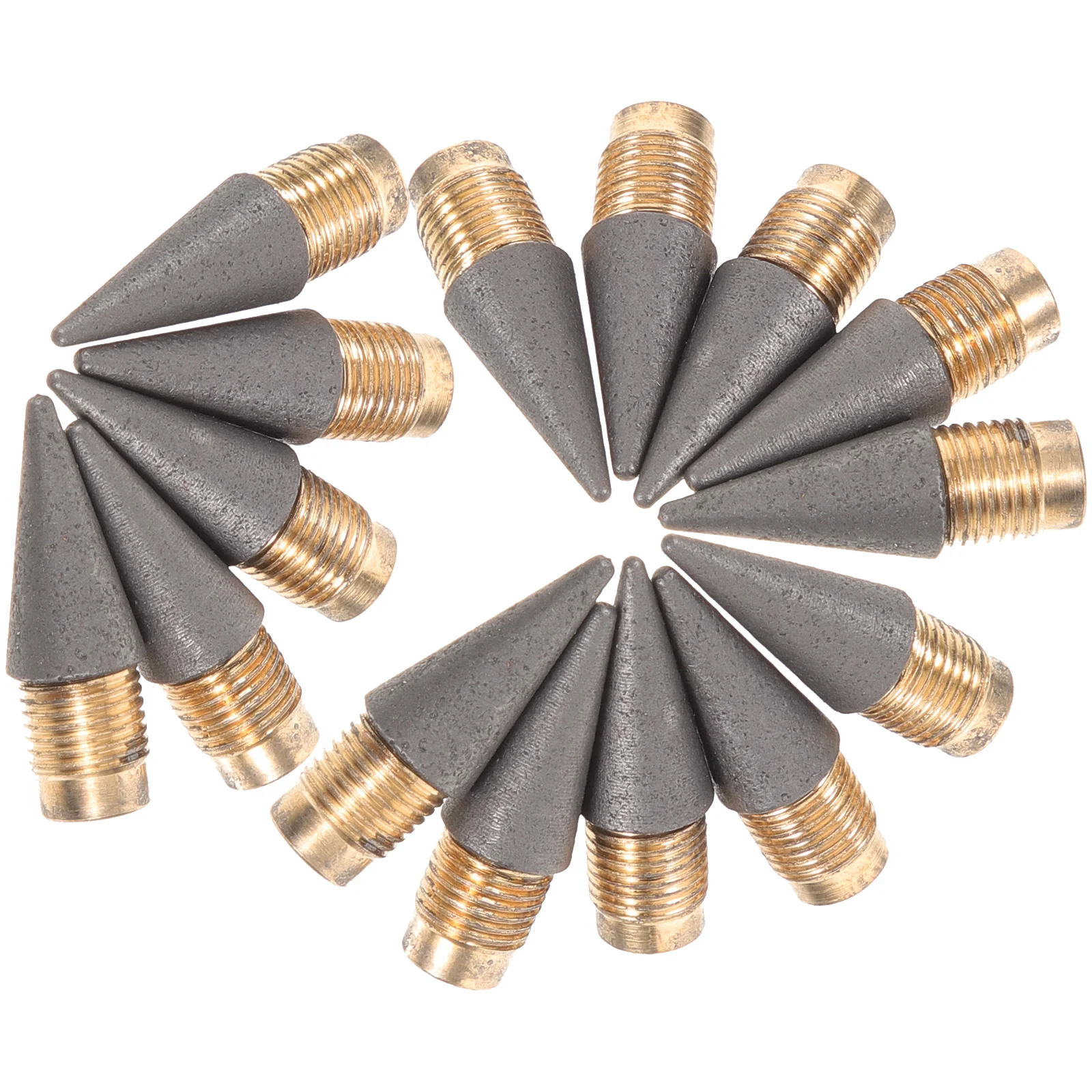 

50 Pcs Replaceable Refill Pen Practical Pencils Nibs Writing Infinite Forever Replacement Tips Alloy Child Inkless