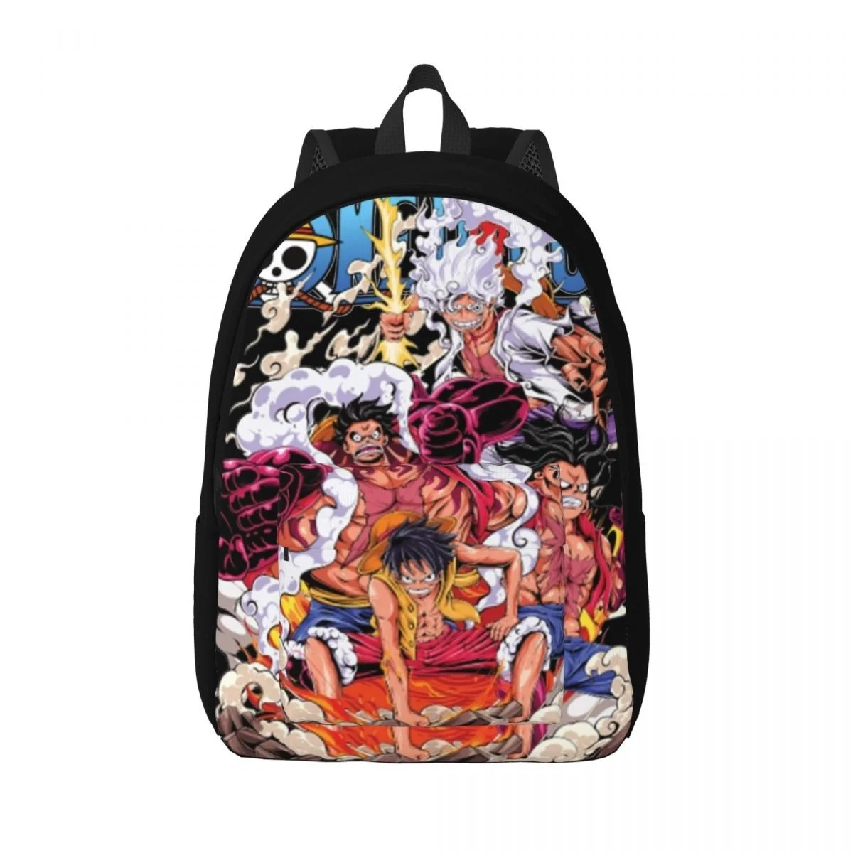 

Рюкзак Monkey D Luffy Gear 5 для дошкольной начальной школы, студентов аниме, рюкзак для книг для мальчиков и девочек, детский рюкзак для улицы