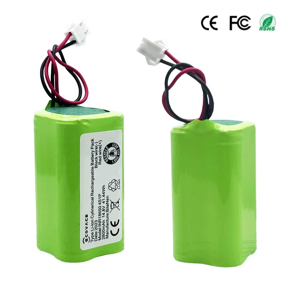 Разъем SM для Conga Excellence 990 Ecovacs Deebot N79 N79S DN622、Eufy Robovac 11 11S 12 15C 14 8 В 2800 мАч литий-ионный