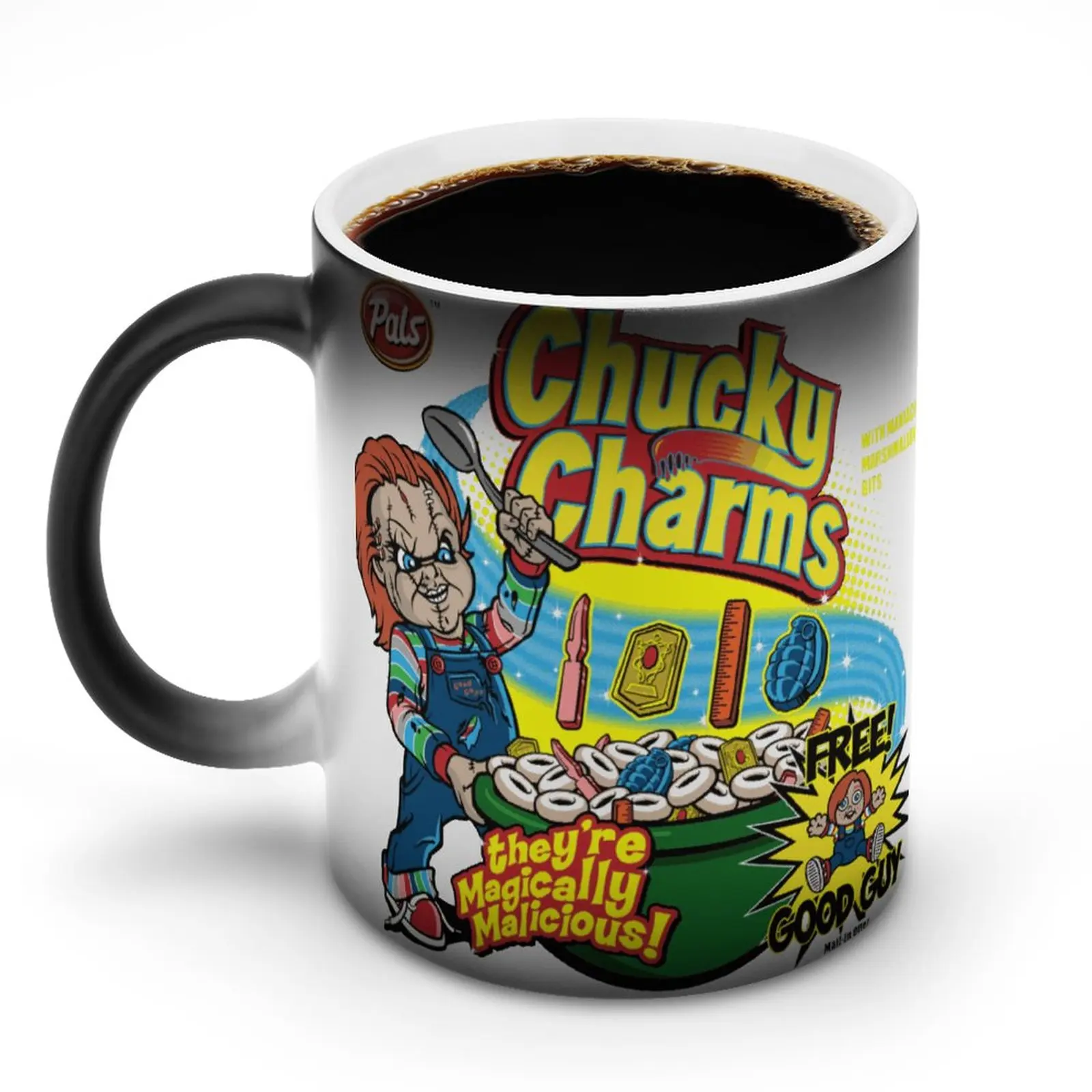 

Чашка Чаки Tv серия дешевая стильная кружка керамические чашки для капучино Меняющие цвет