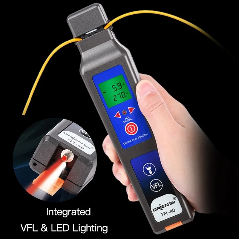 Тестер кабелей оптический волоконный идентификатор 800-1700 нм детектор в реальном