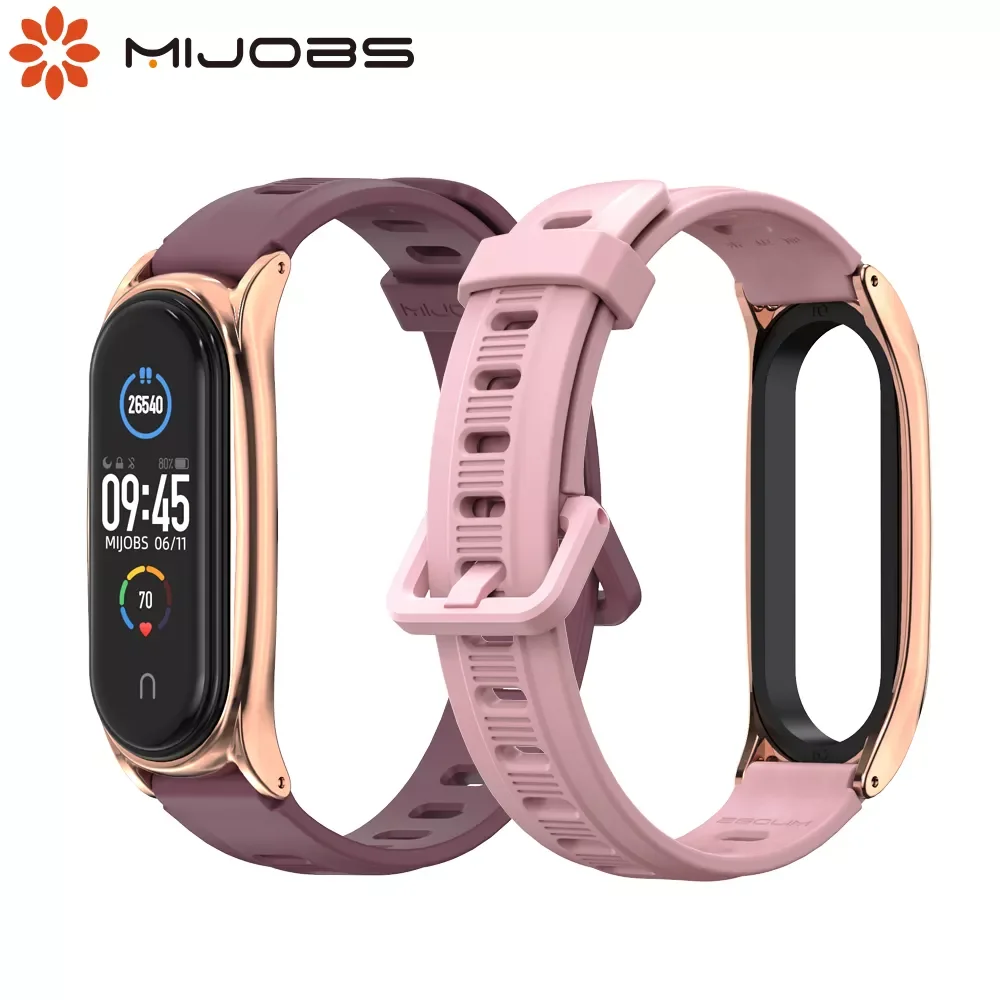 

Mi Band 7 Strap for Mi Band 6 Silicone Bracelet for Xiaomi Miband 5 4 3 Correa Wristbands Smart Watch Replacement Accessories