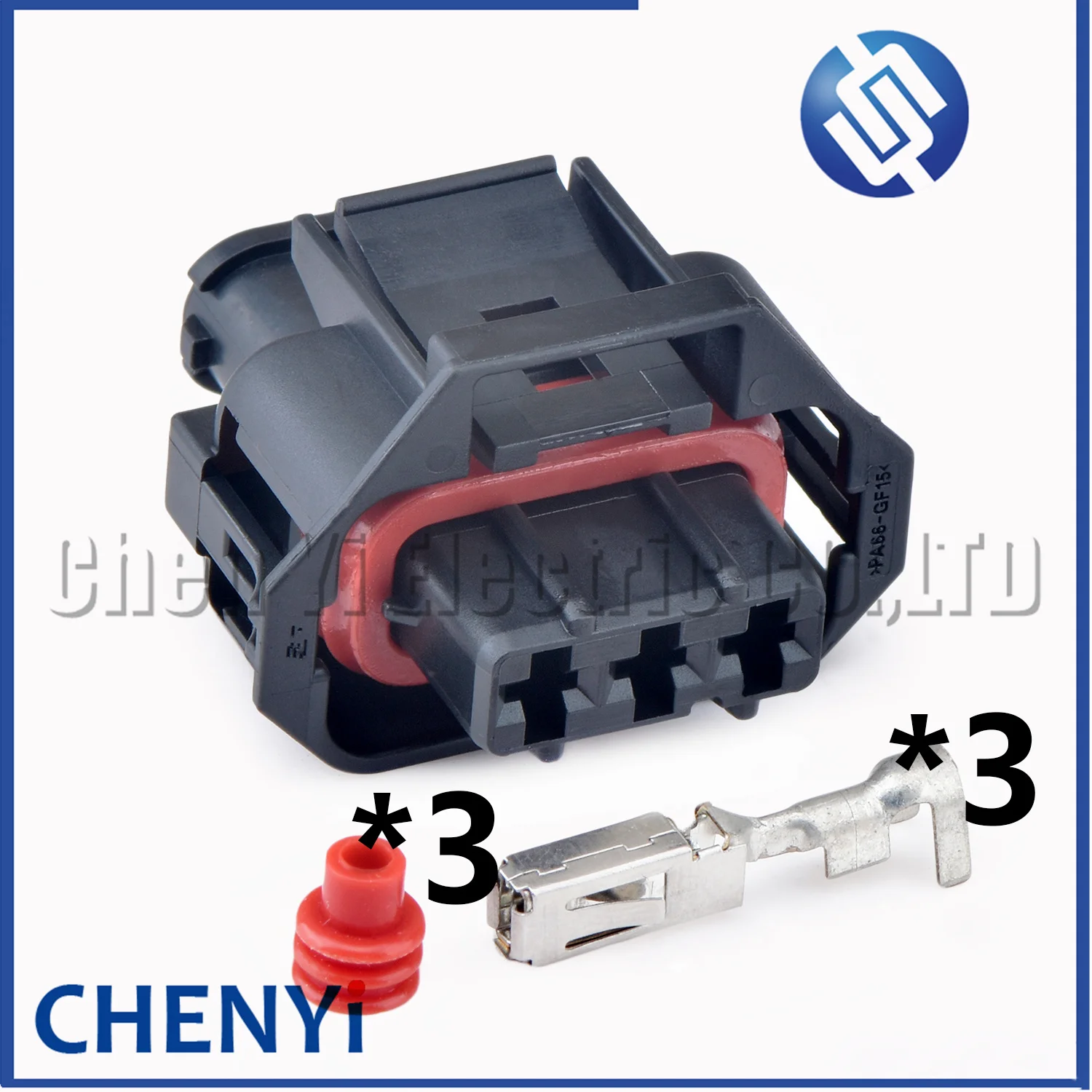 

3-контактный автомобильный водонепроницаемый разъем, разъем жгута проводов датчика давления рельса датчика положения распределительного вала 936060 -1