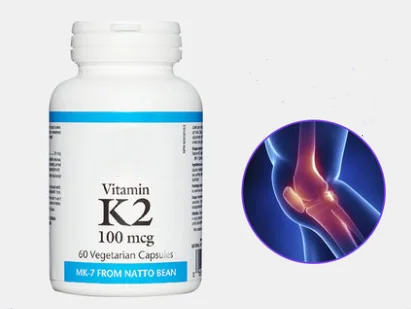 

Vitamin K2 strengthens bone density and prevents osteoporosis 60 pcs / bottle