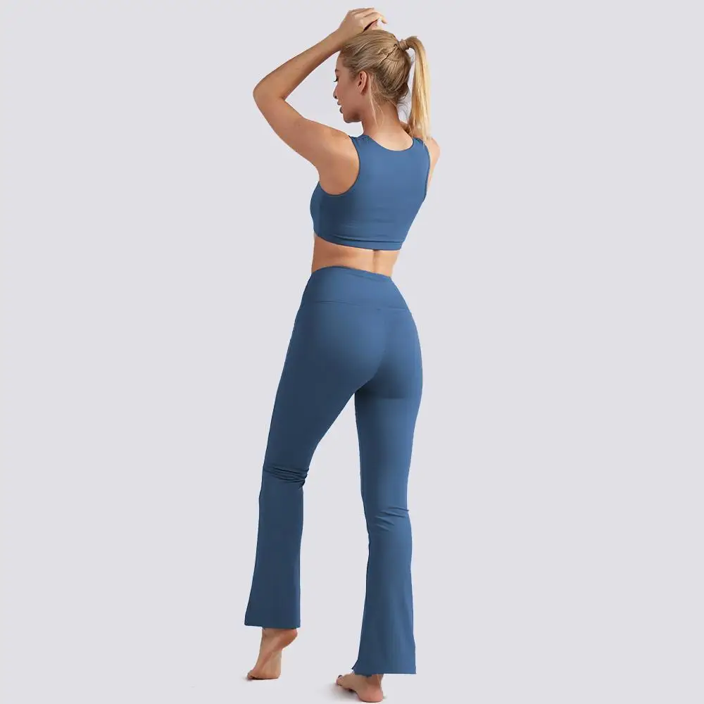 Seamless Yoga Set Women Gym Fitness Sport Suit Women Tracksuit High Waist Workout Running Clothing Seamless Leggings Sports Bra