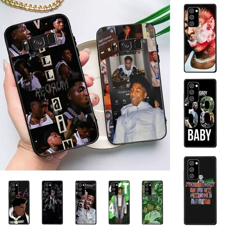 

YoungBoy Never Broke Again Phone Case For Samsung Galaxy Note 10Pro Note 20ultra cover for note20 note10lite M30S Back Coque