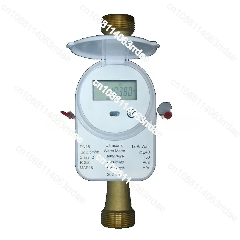 Умный ультразвуковой расходомер воды с управлением через приложение Tuya Zigbee Wi-Fi